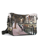 Borsa Donna Y NOT con Tracolla Regolabile linea YES-370 Amsterdam Bridge