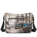 Borsa Donna Y NOT con Tracolla Regolabile linea YES-370 Petrol Paris