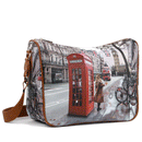 Borsa Donna Y NOT con Tracolla Regolabile linea YES-370 Red London