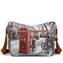 Borsa Donna Y NOT con Tracolla Regolabile linea YES-370 Red London