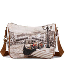 Borsa Donna Y NOT con Tracolla Regolabile linea YES-370 Venice Postcard