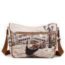 Borsa Donna Y NOT con Tracolla Regolabile linea YES-370 Venice Postcard