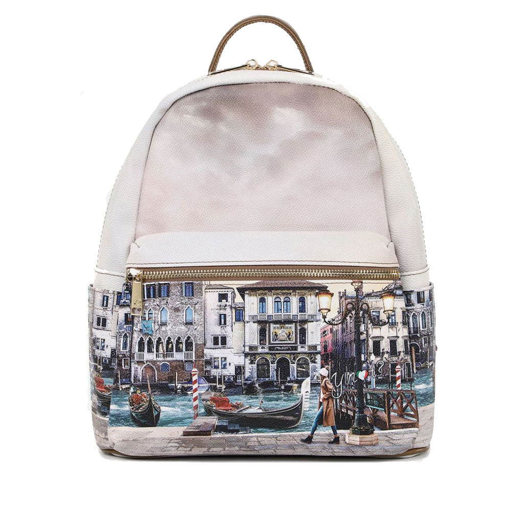 Zaino Donna Piccolo Y NOT YES-380 stampa Blue Lagoon