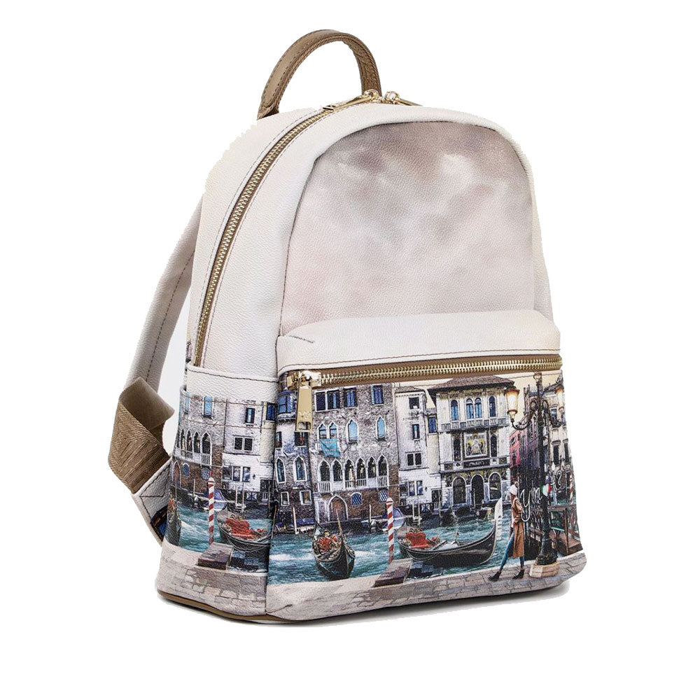 Zaino Donna Piccolo Y NOT YES-380 stampa Blue Lagoon