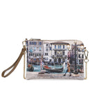 Borsa Donna Y NOT Pochette con Tracolla YES-384 Blue Lagoon