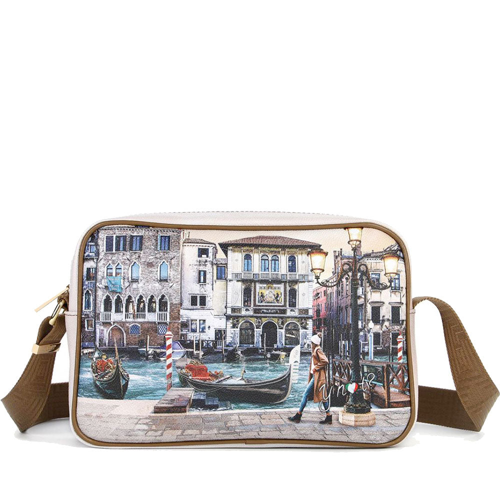 Borsa Donna a Tracolla Y NOT YES-440 stampa Blue Lagoon