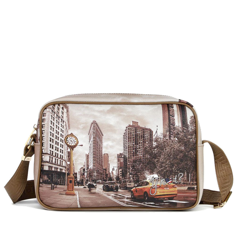 Borsa Donna a Tracolla Y NOT YES-440 stampa Golden Time
