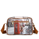 Borsa Donna a Tracolla Y NOT YES-440 stampa Red London