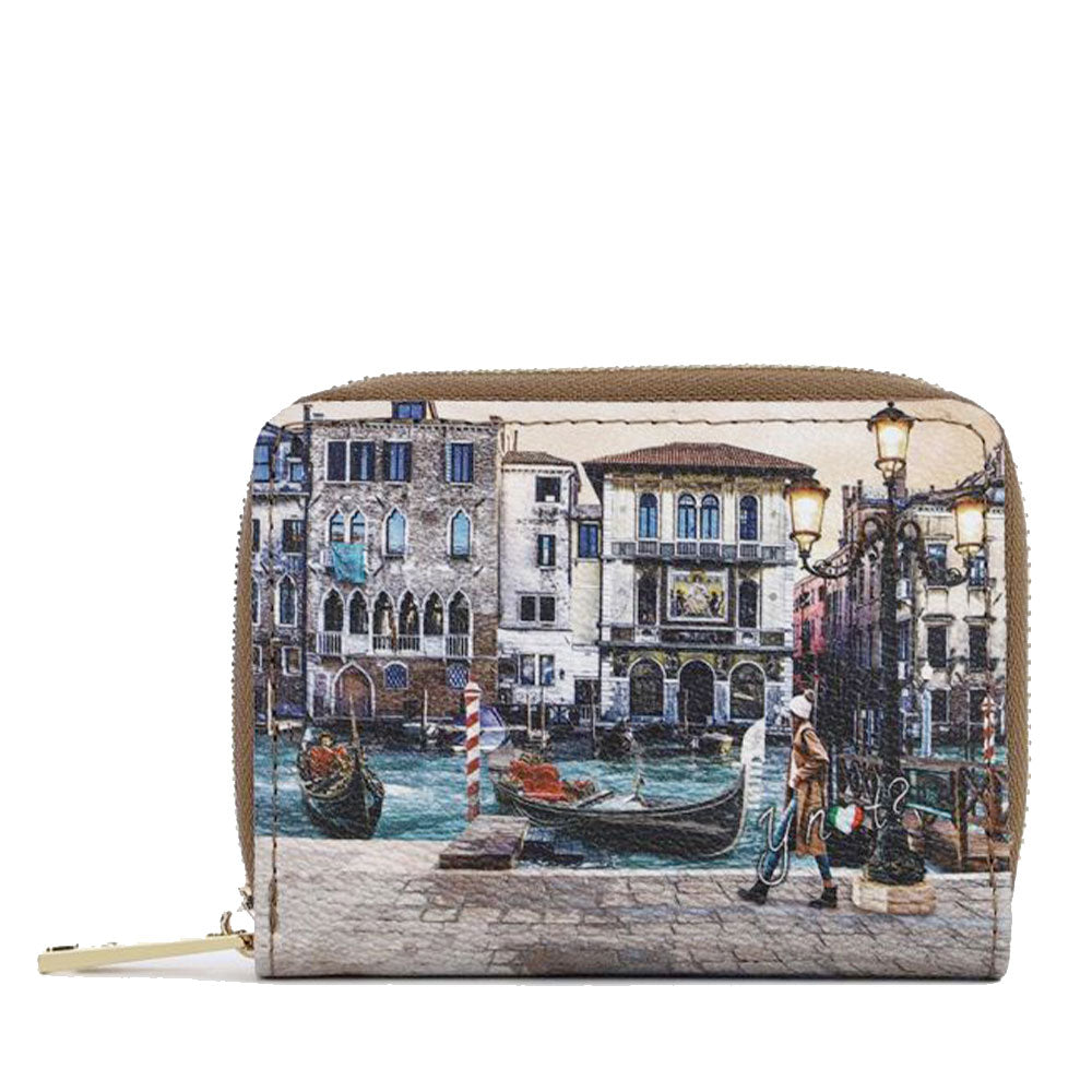 Portafoglio Donna Piccolo Y NOT YES-562 Stampa Blue Lagoon