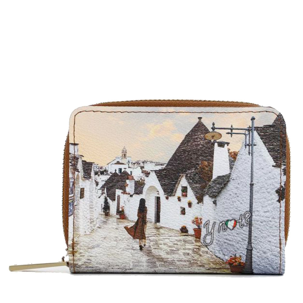 Portafoglio Donna Piccolo Y NOT YES-562 Stampa Fall in Alberobello