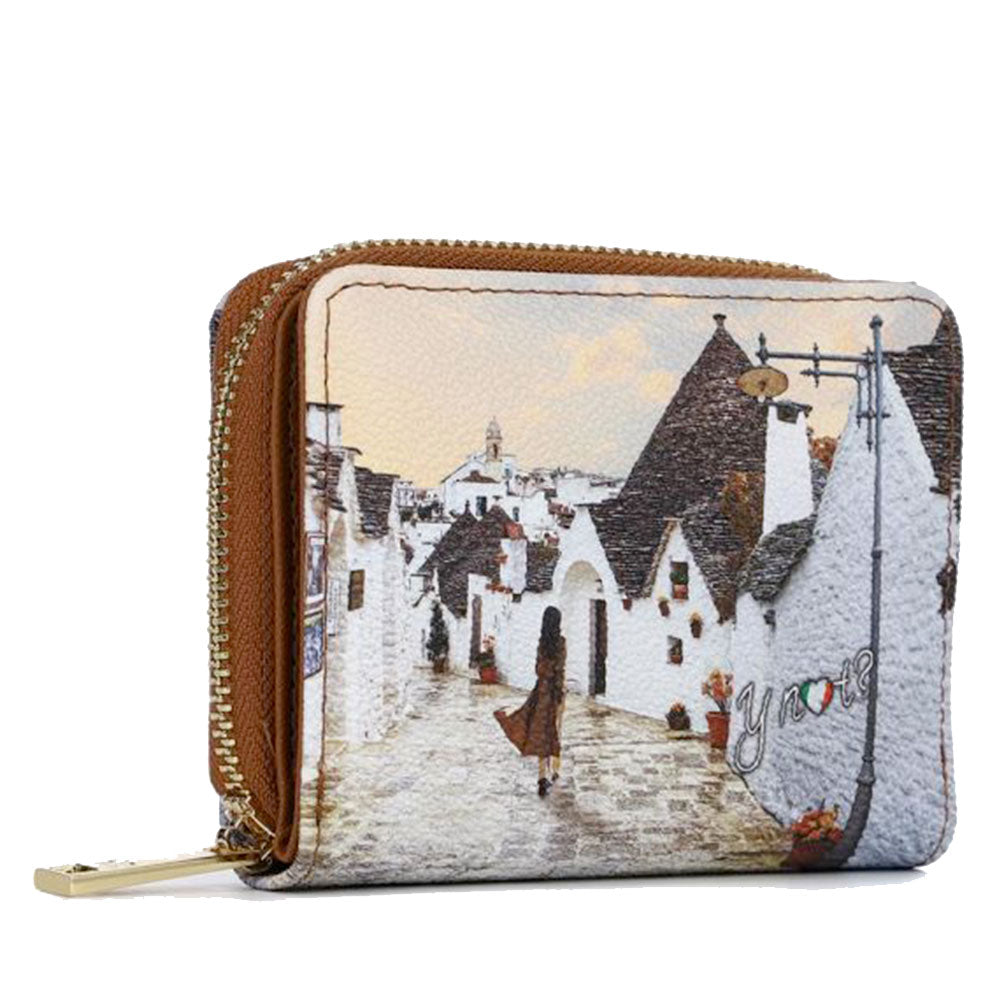 Portafoglio Donna Piccolo Y NOT YES-562 Stampa Fall in Alberobello