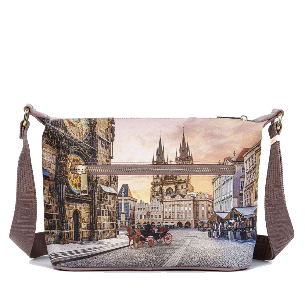 Borsa Donna Hobo Y NOT a Tracolla YES-592 Astro Clock