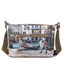 Borsa Donna Hobo Y NOT a Tracolla YES-592 Blue Lagoon
