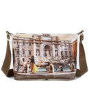 Borsa Donna Hobo Y NOT a Tracolla YES-592 Lost in Rome