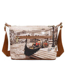 Borsa Donna Hobo Y NOT a Tracolla YES-592 Venice Postcard