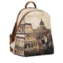 Zaino Donna Y NOT con Due Scomparti YES-601 Stampa Jubilee