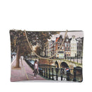 Borsa Donna Y NOT Clutch con Tracolla in Catena YES-605 Amsterdam Bridge