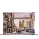 Borsa Donna Y NOT Clutch con Tracolla in Catena YES-605 Astro Clock