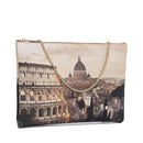 Borsa Donna Y NOT Clutch con Tracolla in Catena YES-605 Jubilee