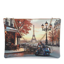 Borsa Donna Y NOT Clutch con Tracolla in Catena YES-605 Kisses From Paris