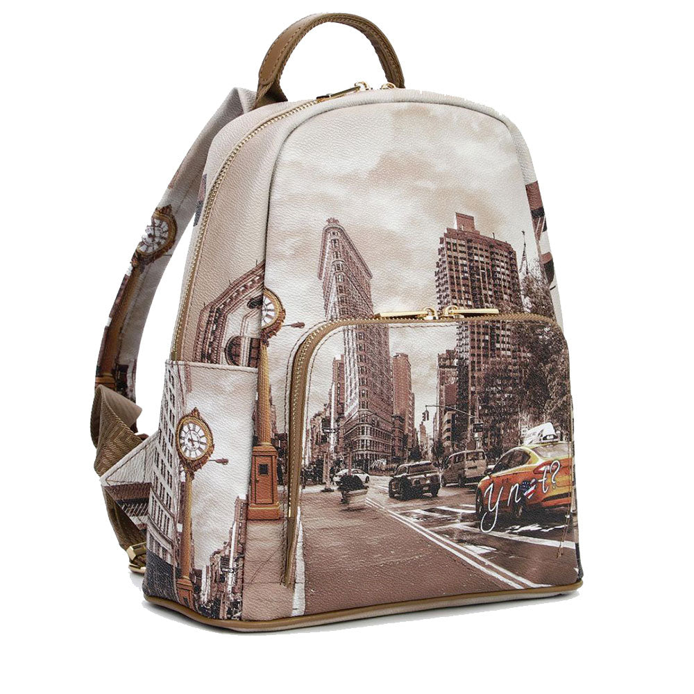 Zaino Donna Y NOT con Tasca Esterna YES-615 Golden Time