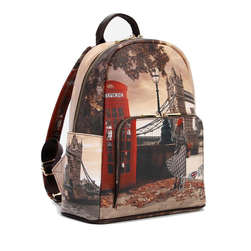 Zaino Donna Y NOT con Tasca Esterna YES-615 London Bridge