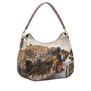 Borsa Donna Hobo Bag Y NOT YES-629 stampa Autumn in Holland