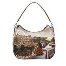 Borsa Donna Hobo Bag Y NOT YES-629 stampa Autumn in Holland