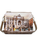 Borsa Donna a Tracolla Y NOT YES-630 Stampa Lost in Rome