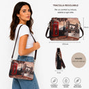 Borsa Donna a Tracolla Y NOT YES-630 Stampa Jubilee