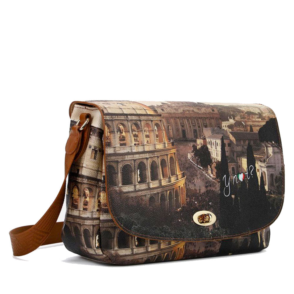 Borsa Donna a Tracolla Y NOT YES-631 Stampa Jubilee