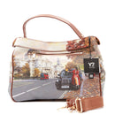 Damen-Henkeltasche mit Umhängeriemen Y NOT YES-645 London Tourist
