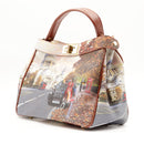 Damen-Henkeltasche mit Umhängeriemen Y NOT YES-645 London Tourist