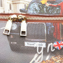 Damen-Rucksack Y NOT mit zwei Fächern YES-648 mit Print London Tourist