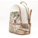 Zaino Donna Y NOT con Due Scomparti YES-648 Stampa Romantic Trulli