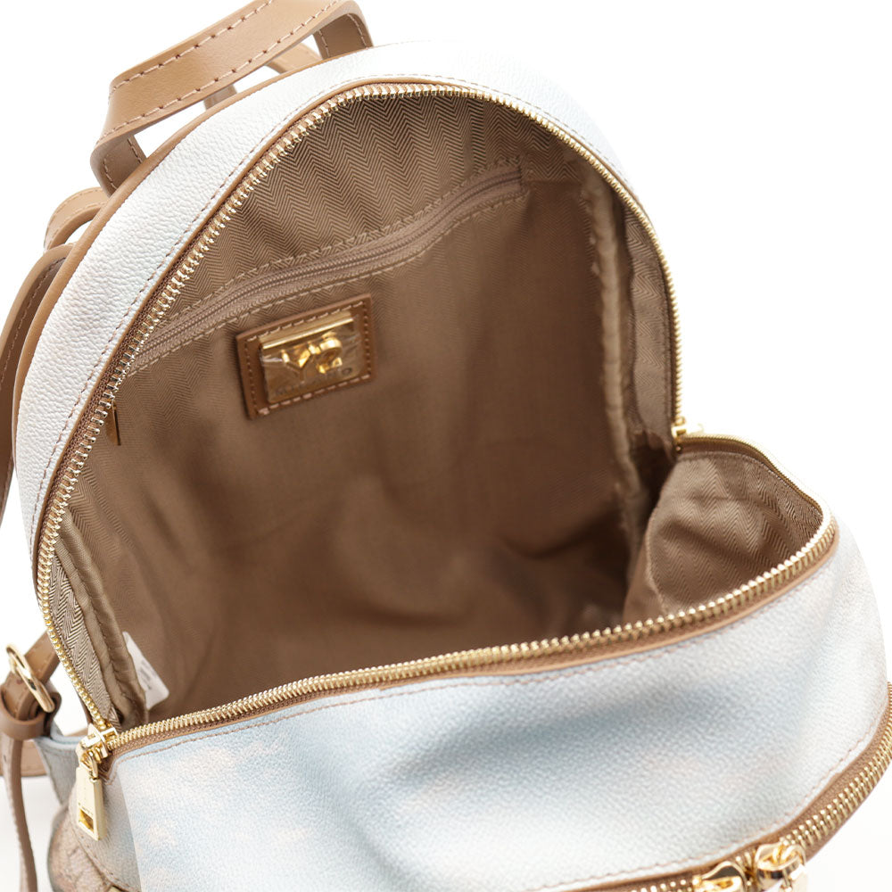 Zaino Donna Y NOT con Due Scomparti YES-648 Stampa Romantic Trulli