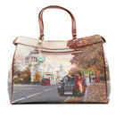 Damen-Henkeltasche mit Umhängeriemen Y NOT YES-650 London Tourist