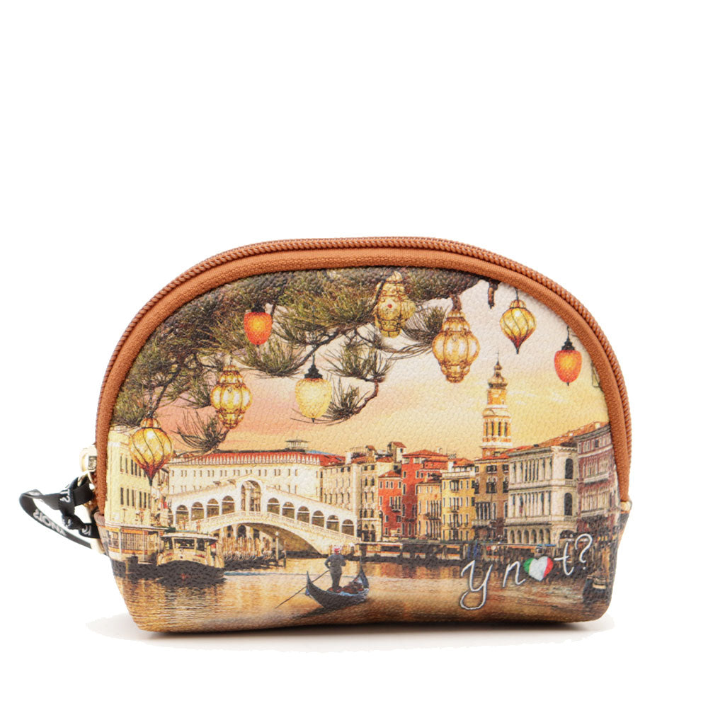 Beauty Case Piccolo Y NOT YES-651 stampa Christmas Venice