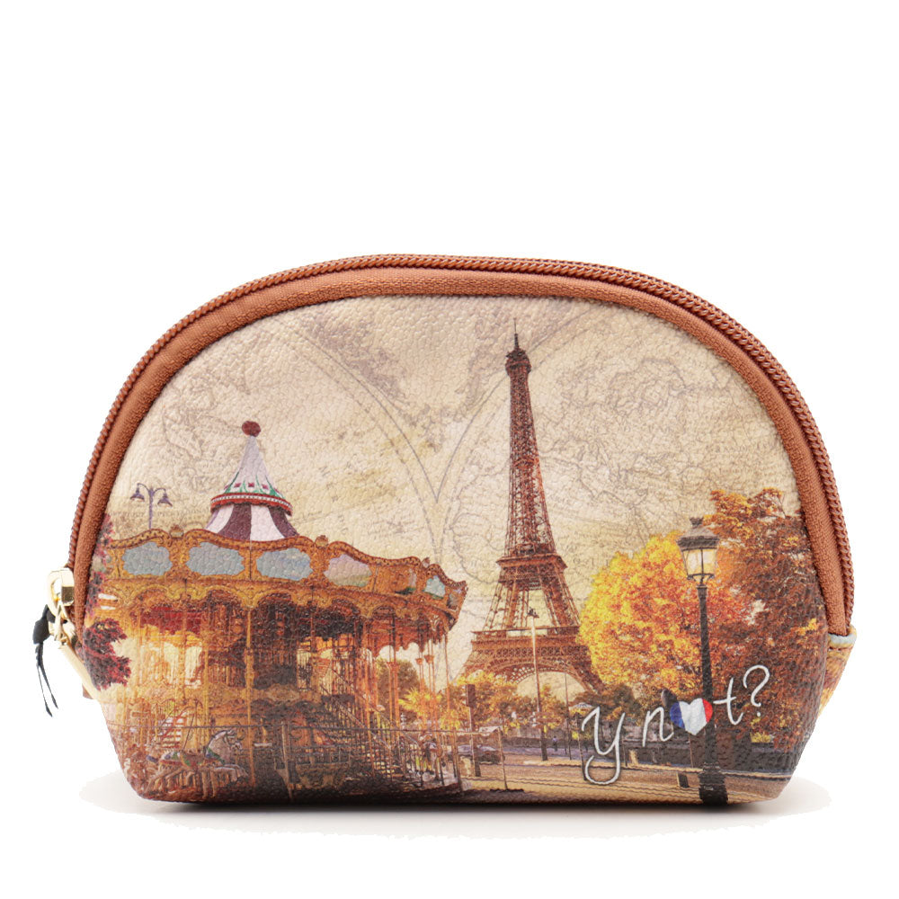 Beauty Case Piccolo Y NOT YES-651 stampa Funny Paris