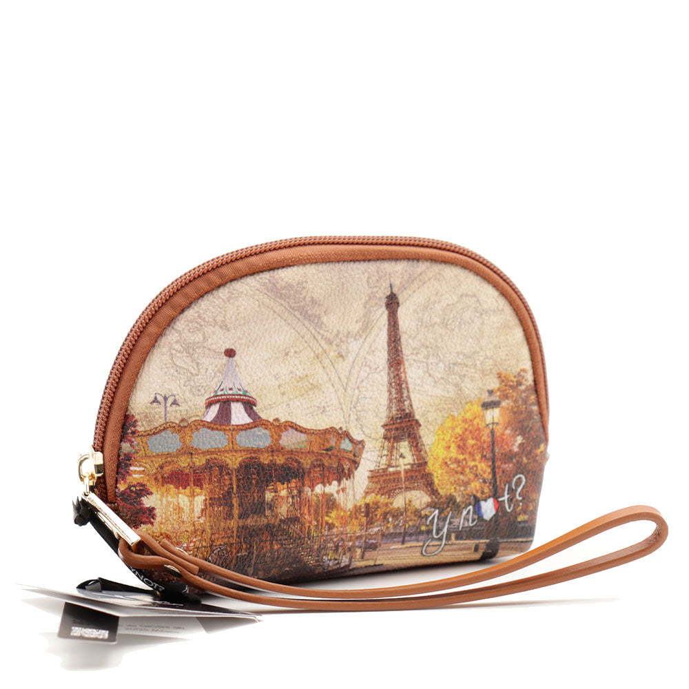 Beauty Case Piccolo Y NOT YES-651 stampa Funny Paris