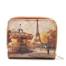 Portafoglio Donna Piccolo Y NOT YES-655 Stampa Funny Paris