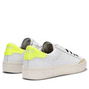 Sun68 Herrenschuhe Street Leder Sneakers Farbe Weiß - Fluo Gelb