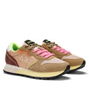 Sun68 Damenschuhe Ally Color Explosion Beige Sneakers