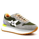 Sun68 Damenschuhe Big Stargirl bedrucktes Logo Sneakers Militärfarbe