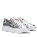 Sun68 Damenschuhe Grace Ledersneaker Farbe Silber