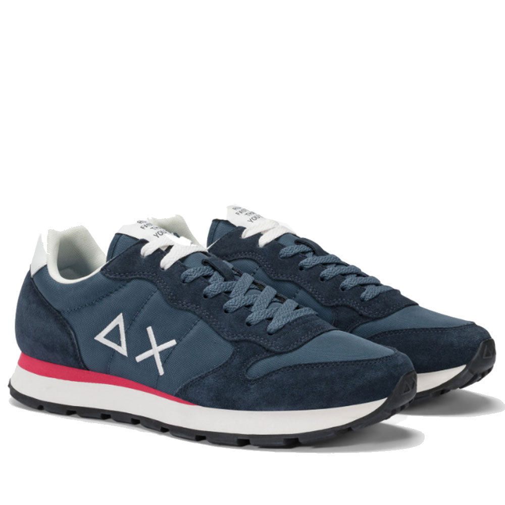 Scarpe Uomo Sun68 Sneakers Tom Solid Navy Blue