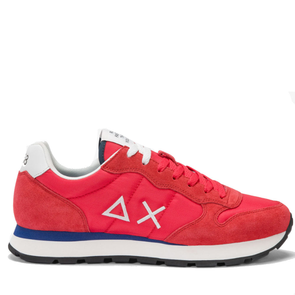 Scarpe Uomo Sun68 Sneakers Tom Solid Rosso - Z35101
