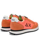 Scarpe Uomo Sun68 Sneakers Tom Solid Arancio Fluo