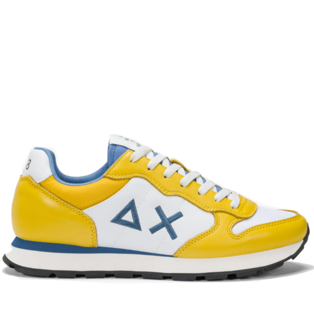 Scarpe Uomo Sun68 Sneakers Tom Color Giallo - Z35106