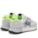 Scarpe Uomo Sun68 Sneakers Jaki 2.0 Fluo Bianco